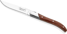 Carica l'immagine nel visualizzatore di Gallery, SET 6 COLTELLI BISTECCA MANICO LEGNO PALISSANDRO