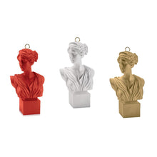 Carica l'immagine nel visualizzatore di Gallery, APPENDINO SEGNAPOSTO IN RESINA "BUSTO NEOCLASSICO" CM.10 (VARI SOGGETTI)