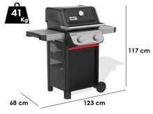 Carica l'immagine nel visualizzatore di Gallery, BARBECUE A GAS SPIRIT E-210