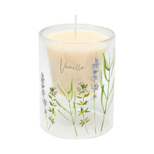 Carica l'immagine nel visualizzatore di Gallery, CANDELA PROF.IN VETRO ( CM.7,5X9,5H) VARI DEC.