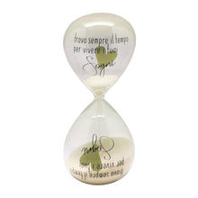 Carica l'immagine nel visualizzatore di Gallery, CLASSIDRA IN VETRO BOR." TRASPARENZE" CM.7 X 16,5