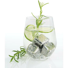 Carica l'immagine nel visualizzatore di Gallery, SET 4 CUBI REFRIGERANTI ACCIAIO INOX RIUTILIZZABILI