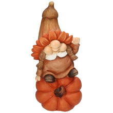Carica l'immagine nel visualizzatore di Gallery, ELFO IN RESINA CON ZUCCA CM. 24