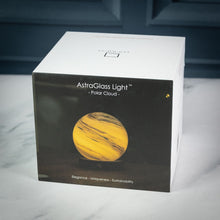 Carica l'immagine nel visualizzatore di Gallery, LAMPADA IN VETRO" ASTRAGLASS" CM. 12X13 (STELLAR OCEAN/POLAR CLOUD)