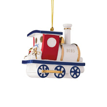 Carica l'immagine nel visualizzatore di Gallery, ADDOBBO LOCOMOTIVA IN PORCELLANA ED.NATALE 2025 ( CM.9X8,5)