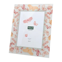 Carica l'immagine nel visualizzatore di Gallery, PORTAFOTO IN VETRO (IN UN BATTITO D'ALI) ( CM. 20X25H) DUE DEC.