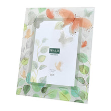 Carica l'immagine nel visualizzatore di Gallery, PORTAFOTO IN VETRO (IN UN BATTITO D'ALI) ( CM. 20X25H) DUE DEC.