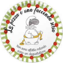 Carica l'immagine nel visualizzatore di Gallery, PIATTO PIZZA IN PORCELLANA CM.32 (VARI DECORI)