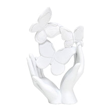 Carica l'immagine nel visualizzatore di Gallery, SCULTURA IN RESINA " IN UN BATTITO D'ALI" ) CM. 13 H VARI SOGGETTI