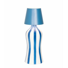 Carica l'immagine nel visualizzatore di Gallery, LAMPADA STOPPER P/POLDINA COL BLU ( CM. 11X11)