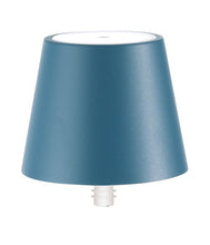 Carica l'immagine nel visualizzatore di Gallery, LAMPADA STOPPER P/POLDINA COL BLU ( CM. 11X11)