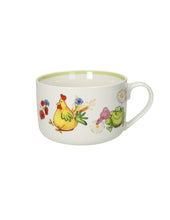 Carica l'immagine nel visualizzatore di Gallery, TAZZA COLAZIONE IN PORCELLANA " 4 STAGIONI" CM. 12,5 X 9 H
