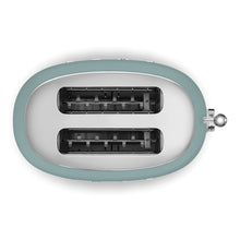 Carica l'immagine nel visualizzatore di Gallery, TOSTAPANE " 50'STYLE" (EMERAL GREEN) ( CM.31X19,5X20H)