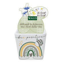 Carica l'immagine nel visualizzatore di Gallery, VASETTO PORTAPIANTINA " DI FIORE IN FIORE" (CM.8X8X7H) C/CARTA PIANTABILE