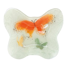 Carica l'immagine nel visualizzatore di Gallery, SVUOTATASCHE IN VETRO "IN UN BATTITO D'ALI"( CM. 25,5X22X4,5H)