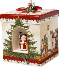 Carica l'immagine nel visualizzatore di Gallery, CARILLON" PACCO REGALO"( QUADRATO E ROTONDO)( CM. 29 x 21 x 19,6) P/TEA-LIGHT