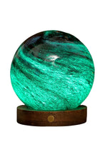 Carica l'immagine nel visualizzatore di Gallery, LAMPADA IN VETRO" ASTRAGLASS" CM. 12X13 (STELLAR OCEAN/POLAR CLOUD)