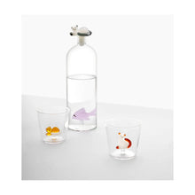 Carica l'immagine nel visualizzatore di Gallery, TUMBLER IN VETRO BOROSILICATO COLL. "TABBY CAT" (VARI SOGGETTI) CL.35