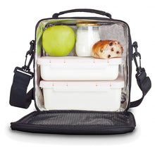 Carica l'immagine nel visualizzatore di Gallery, LUNCHBAG BORSA TERMICA COMPACT NERO