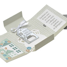 Carica l'immagine nel visualizzatore di Gallery, APRIBOTTIGLIE/PORTACHIAVI IN METALLO SMALTATO ANALLERGICO CM. 4,2 X 7