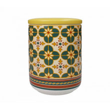 Carica l'immagine nel visualizzatore di Gallery, BARATTOLO C/GUARNIZIONE IN NEW BONE CHINA " LE CEMENTINE"( VARI DECORI) CM.10X14,5 H