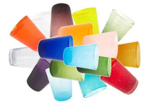 Carica l'immagine nel visualizzatore di Gallery, BICCHIERE IN VETRO " MEMENTO" VARI COLORI