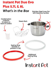 Carica l'immagine nel visualizzatore di Gallery, PENTOLA A PRESSIONE ELETTRICA INSTANT POT DUO EVO PLUS LT.5,7