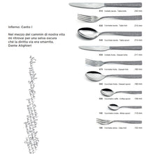 Carica l'immagine nel visualizzatore di Gallery, SERV.POSATE INFINITY " LA DIVINA" ( 30 P/ZI.)