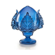 Carica l'immagine nel visualizzatore di Gallery, PUMO IN VETRO BLEU CM. 20