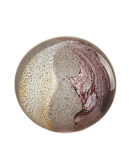 Carica l'immagine nel visualizzatore di Gallery, SFERA DECORATIVA IN VETRO CM. 17,5