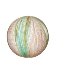 Carica l'immagine nel visualizzatore di Gallery, SFERA DECORATIVA IN VETRO CM. 17,5