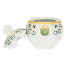 Carica l&#39;immagine nel visualizzatore di Gallery, SET DUE TAZZE CAFFE&#39; C/ ZUCCHERIERA &quot; EOLIA&quot;
