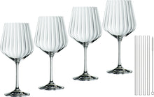 Carica l'immagine nel visualizzatore di Gallery, SET 4CALICI GIN TONIC C/CANNUCCE
