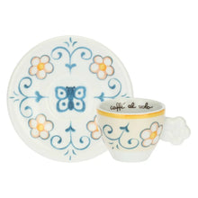 Carica l&#39;immagine nel visualizzatore di Gallery, SET 6 TAZZE CAFFE&#39; &quot; EOLIA&quot;
