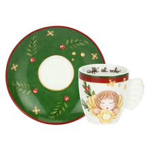 Carica l'immagine nel visualizzatore di Gallery, SET 6 TAZZE CAFFE' "SORPRESE DI NATALE"
