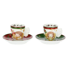Carica l'immagine nel visualizzatore di Gallery, SET 6 TAZZE CAFFE' "SORPRESE DI NATALE"
