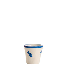 Carica l&#39;immagine nel visualizzatore di Gallery, SET 6 BICCHIERINI LIQUORE IN CERAMICA ( VARI DECORI)
