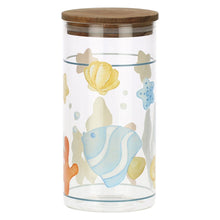 Carica l&#39;immagine nel visualizzatore di Gallery, BARATTOLO IN VETRO &quot; MARE DA AMARE&quot; CM.10 X 20 H ( 900 ML.)
