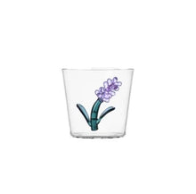 Carica l&#39;immagine nel visualizzatore di Gallery, BICCHIERE TUMBLER IN VETRO BOROSILICATO &quot; BOTANICA&quot; VARI DEC.
