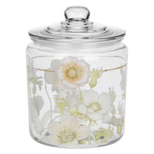 Carica l'immagine nel visualizzatore di Gallery, BISCOTTIERA IN VETRO " BLOOM" ( 5 LT.)
