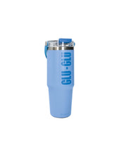 Carica l'immagine nel visualizzatore di Gallery, BOTTIGLIA TERMICA " GLU GLU" INOX/PP 900 ML ( CM. 11X24H)
