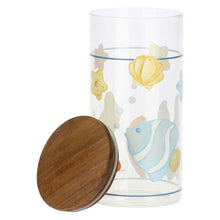 Carica l&#39;immagine nel visualizzatore di Gallery, BARATTOLO IN VETRO &quot; MARE DA AMARE&quot; CM.10 X 20 H ( 900 ML.)
