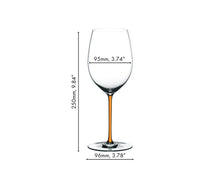 Carica l&#39;immagine nel visualizzatore di Gallery, SET 6 CALICI CABERNET-MERLOT COLORATI &quot;FATTO A MANO&quot;
