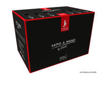 Carica l&#39;immagine nel visualizzatore di Gallery, SET 6 CALICI CABERNET-MERLOT COLORATI &quot;FATTO A MANO&quot;
