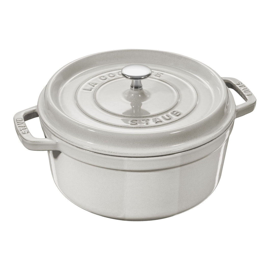COCOTTE ROTONDA IN GHISA CM.24   (3,8 LT.)  STAUB 