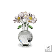 Carica l'immagine nel visualizzatore di Gallery, FIORE CRISTALLO CM.7,5X11H ( VARI DECORI)
