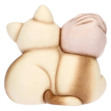 Carica l'immagine nel visualizzatore di Gallery, COPPIA GATTI SIAMESI IN CERAMICA ( 8X5,1X7,2)
