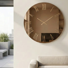 Carica l'immagine nel visualizzatore di Gallery, OROLOGIO SPECCHIO BRONZO CM. 60
