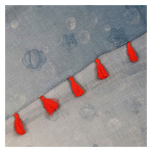 Carica l&#39;immagine nel visualizzatore di Gallery, SET PAREO +POCHETTE &quot;MARE D&#39;AMARE&quot;(CM. 90X170)
