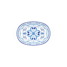 Carica l&#39;immagine nel visualizzatore di Gallery, RISOTTIERA IN MELAMINA &quot;BLUES&quot; CM.32,5X23X7H

